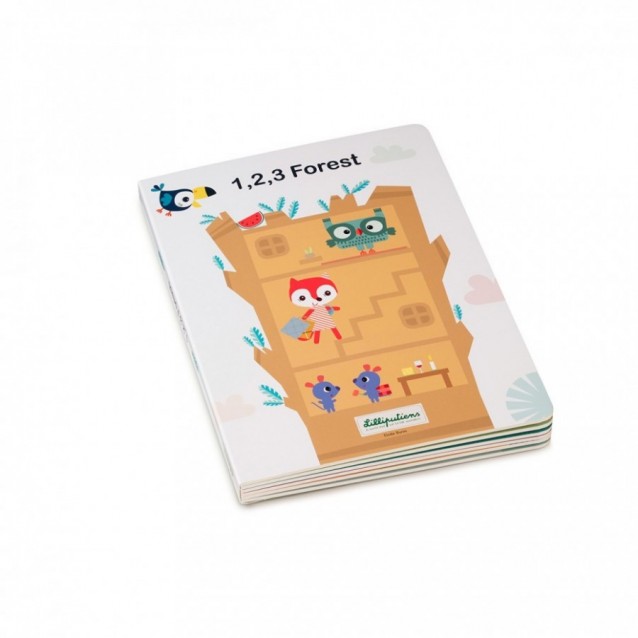 1,2,3 WALD - Mein erstes Puzzlebuch
