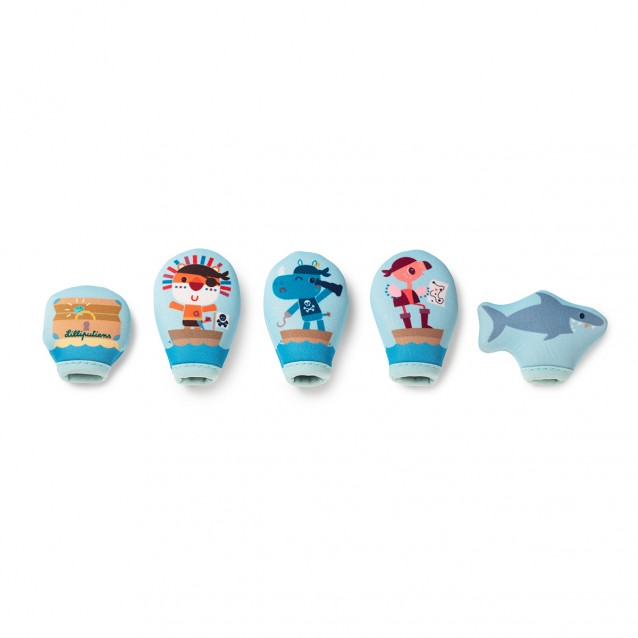 The Pirates Bath finger puppets