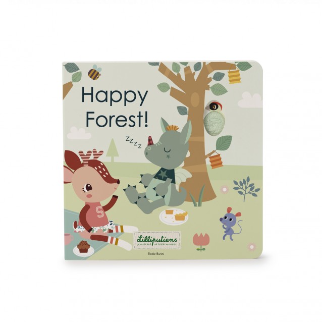 Livre tactile et sonore "Happy Forest"
