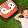 Cartable eco-friendly Alice plume - A4
